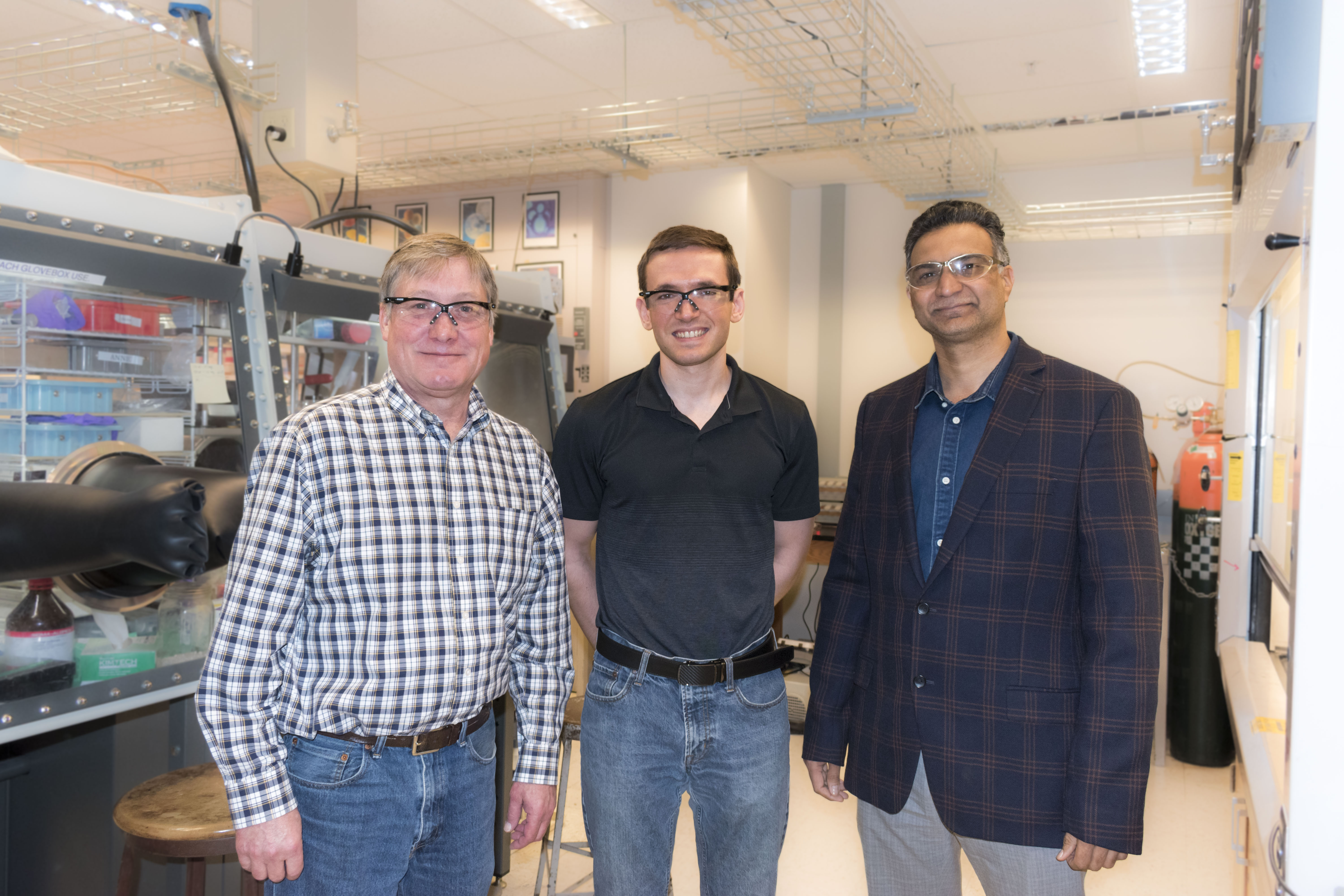 Dr. Tom Adams, Ethan Adams, Dr. Vilas Pol